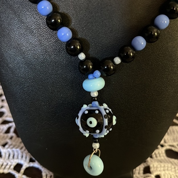 Artisan Made Beaded Necklace (20) - Picture 2 of 4